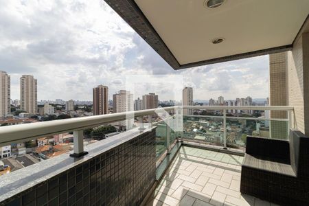 Varanda da Sala de apartamento para alugar com 3 quartos, 133m² em Ipiranga, São Paulo