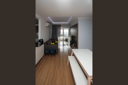 sala de apartamento para alugar com 2 quartos, 66m² em Jardim Piqueroby, São Paulo
