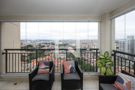 varanda de apartamento para alugar com 2 quartos, 66m² em Jardim Piqueroby, São Paulo