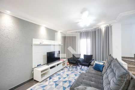 Sala de casa de condomínio à venda com 3 quartos, 150m² em Vila Invernada, São Paulo