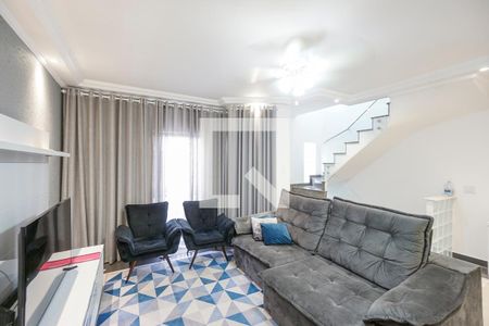 Sala de casa de condomínio à venda com 3 quartos, 150m² em Vila Invernada, São Paulo