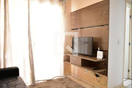 Sala de apartamento para alugar com 2 quartos, 49m² em Jardim Nova Hortolândia I, Hortolândia