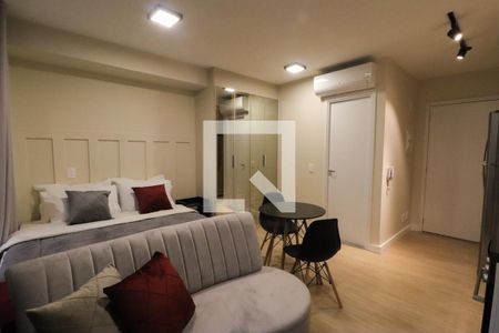 Sala/Quarto de apartamento para alugar com 1 quarto, 25m² em Pinheiros, São Paulo