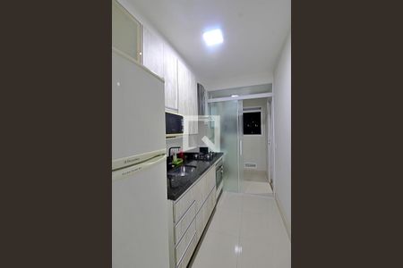Cozinha de apartamento para alugar com 2 quartos, 54m² em Jardim Pedroso, Mauá