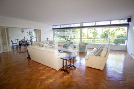 sala de apartamento para alugar com 4 quartos, 367m² em Flamengo, Rio de Janeiro