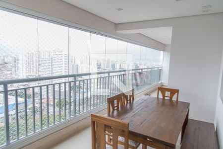 Varanda da Sala de apartamento para alugar com 3 quartos, 97m² em Belenzinho, São Paulo