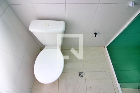 Banheiro do Quarto  - Suíte de casa para alugar com 1 quarto, 64m² em Centro, São Bernardo do Campo