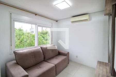 Sala de Estar de apartamento à venda com 1 quarto, 77m² em Mathias Velho, Canoas