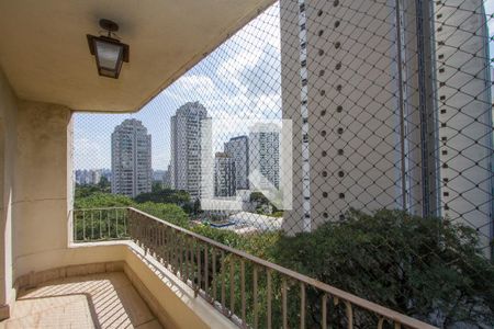 Varanda 1 da Sala de apartamento para alugar com 4 quartos, 330m² em Jardim Novo Santo Amaro, São Paulo