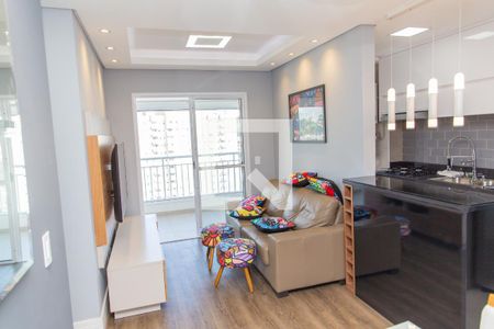 Sala de apartamento à venda com 3 quartos, 67m² em Centro, Diadema