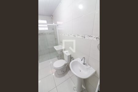 Banheiro de kitnet/studio para alugar com 1 quarto, 40m² em Jaguaré, São Paulo