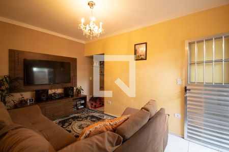 Sala (Casa 1) de casa à venda com 3 quartos, 90m² em Bussocaba, Osasco