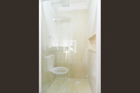 Banheiro de kitnet/studio à venda com 1 quarto, 28m² em Vila Lidio Santana, Guarulhos