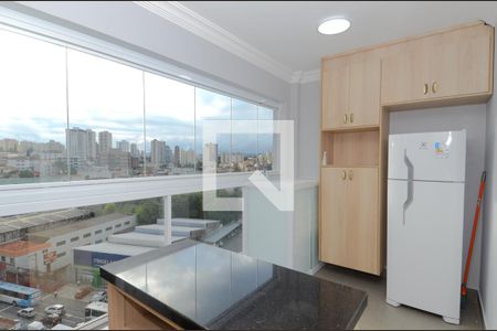 Cozinha de kitnet/studio à venda com 1 quarto, 28m² em Vila Lidio Santana, Guarulhos