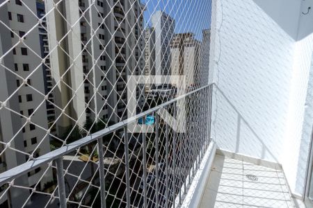 Varanda da Sala de apartamento para alugar com 2 quartos, 65m² em Cidade Monções, São Paulo