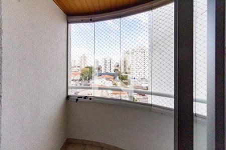 Varanda da Sala de apartamento para alugar com 2 quartos, 58m² em Vila Gumercindo, São Paulo