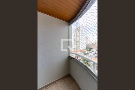 Varanda da Sala de apartamento para alugar com 2 quartos, 58m² em Vila Gumercindo, São Paulo