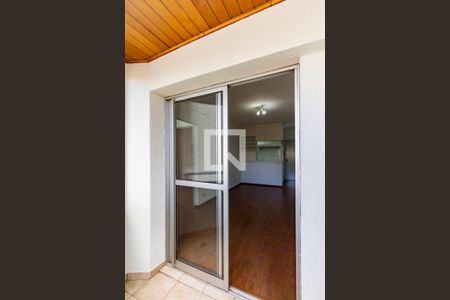 Varanda da Sala de apartamento para alugar com 2 quartos, 58m² em Vila Gumercindo, São Paulo