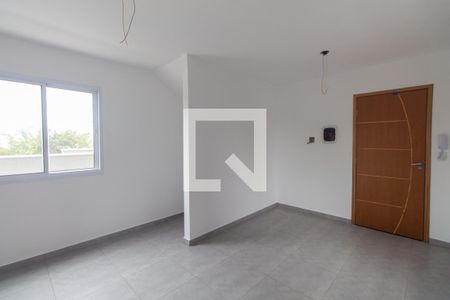 Sala e cozinha de apartamento para alugar com 1 quarto, 42m² em Jardim Piqueroby, São Paulo