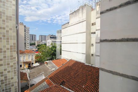 Vista da Sala de apartamento à venda com 1 quarto, 53m² em Botafogo, Rio de Janeiro
