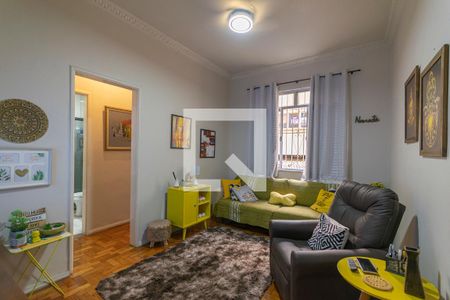 Sala de apartamento à venda com 2 quartos, 59m² em Tijuca, Rio de Janeiro