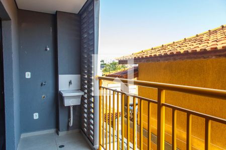 Varanda de kitnet/studio para alugar com 1 quarto, 28m² em Vila Carrão, São Paulo