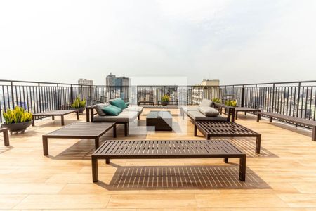 Área Comum - Terraço de kitnet/studio para alugar com 1 quarto, 25m² em Consolação, São Paulo