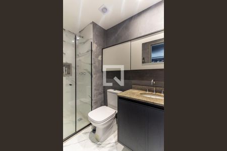Studio para alugar com 25m², 1 quarto e sem vaga Studio para alugar com 25m², 1 quarto e sem vagaBanheiro