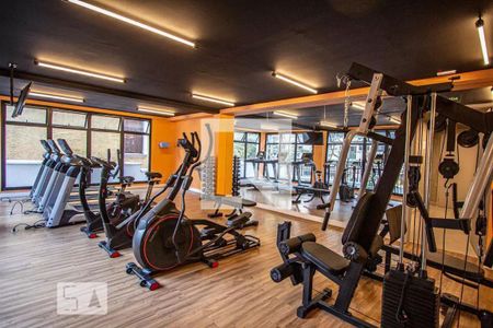 Área Comum - Academia de kitnet/studio para alugar com 1 quarto, 25m² em Consolação, São Paulo