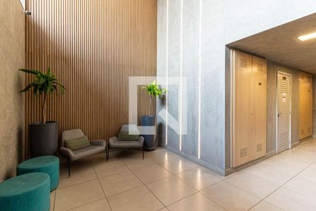 Studio para alugar com 25m², 1 quarto e sem vaga Studio para alugar com 25m², 1 quarto e sem vagaÁrea Comum - Hall de Entrada