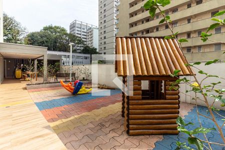 Área Comum - Playground de kitnet/studio para alugar com 1 quarto, 25m² em Consolação, São Paulo