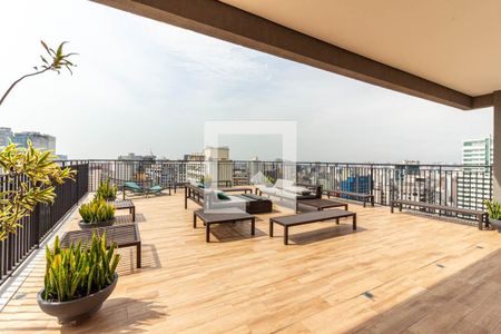 Studio para alugar com 25m², 1 quarto e sem vaga Studio para alugar com 25m², 1 quarto e sem vagaÁrea Comum - Terraço
