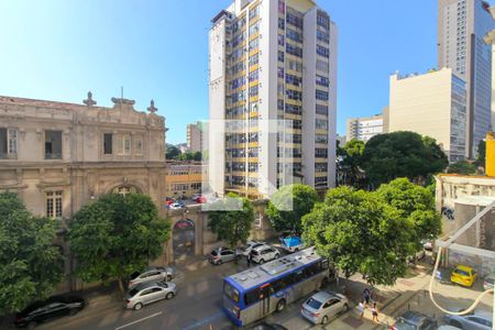 Vista do Quarto de apartamento à venda com 1 quarto, 27m² em Centro, Rio de Janeiro