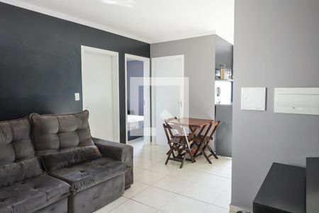Sala de apartamento para alugar com 2 quartos, 47m² em Jardim Santa Cecilia - Bonfim Paulista, Ribeirão Preto