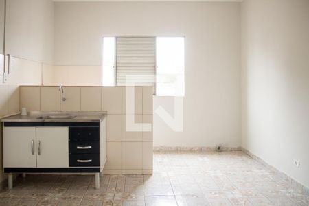 Sala/Cozinha de apartamento para alugar com 1 quarto, 40m² em Vila Vivaldi, São Bernardo do Campo