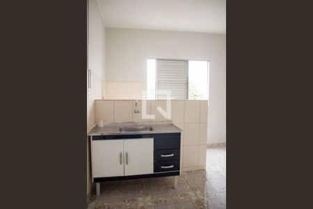 Sala/Cozinha de apartamento para alugar com 1 quarto, 40m² em Vila Vivaldi, São Bernardo do Campo