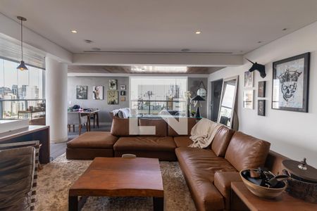 Sala de apartamento à venda com 2 quartos, 150m² em Vila Nova Conceição, São Paulo