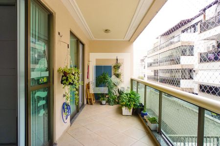 Varanda da Sala de apartamento à venda com 3 quartos, 92m² em Recreio dos Bandeirantes, Rio de Janeiro