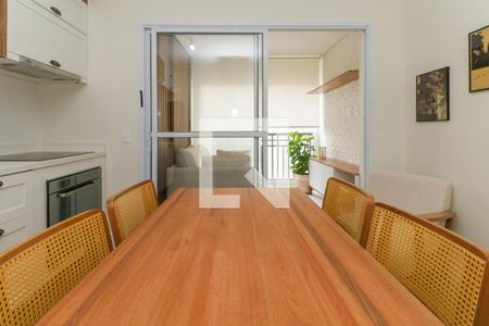 Sala de jantar de apartamento para alugar com 1 quarto, 33m² em Sumarezinho, São Paulo