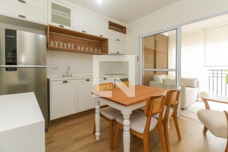 Sala de jantar de apartamento para alugar com 1 quarto, 33m² em Sumarezinho, São Paulo