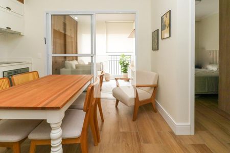 Sala de jantar de apartamento para alugar com 1 quarto, 33m² em Sumarezinho, São Paulo