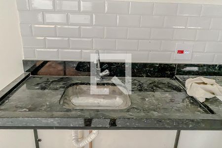 Detalhe Cozinha de kitnet/studio para alugar com 1 quarto, 32m² em Chácara Seis de Outubro, São Paulo