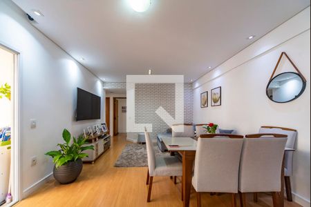 Sala de apartamento à venda com 3 quartos, 89m² em Vila Valparaiso, Santo André