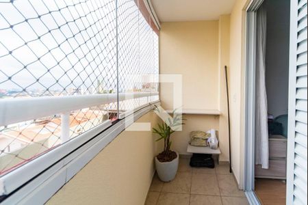 Apartamento à venda com 89m², 3 quartos e 2 vagasVaranda do Quarto 3