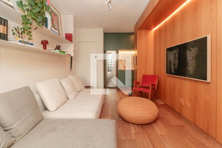 Sala de apartamento para alugar com 2 quartos, 70m² em Pinheiros, São Paulo