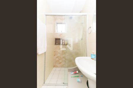 Banheiro de kitnet/studio à venda com 1 quarto, 27m² em Vila Clementino, São Paulo