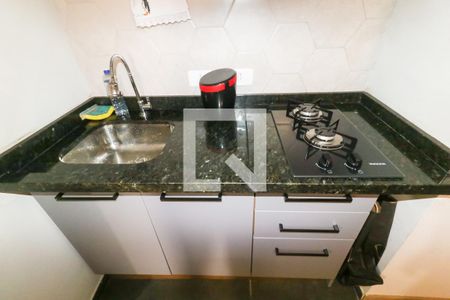 Studio à venda com 27m², 1 quarto e sem vagaCozinha