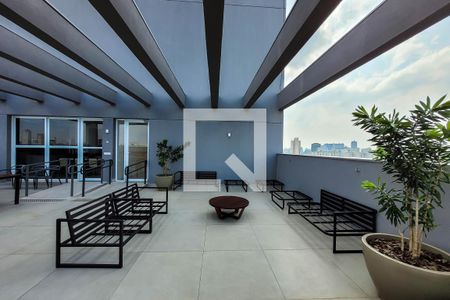 Studio para alugar com 31m², 1 quarto e sem vagalounge lareira