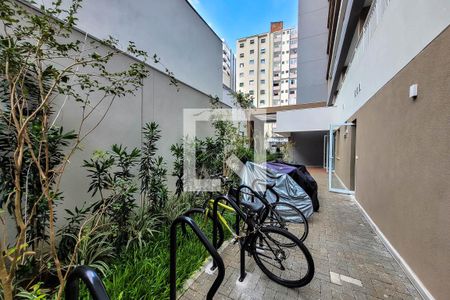 Studio para alugar com 31m², 1 quarto e sem vagaBICICLETARIO