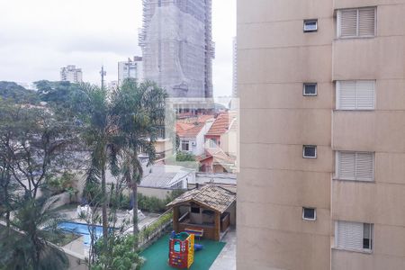 Vista da Sala de apartamento para alugar com 3 quartos, 88m² em Vila Romana, São Paulo